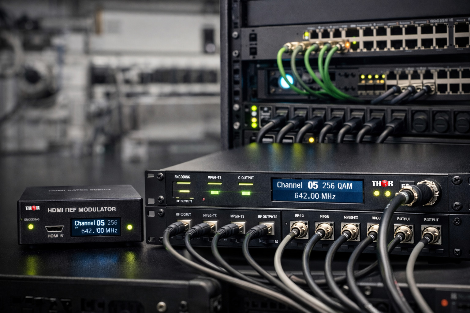 How do HDMI mini modulators compare to larger models in terms of quality and price?