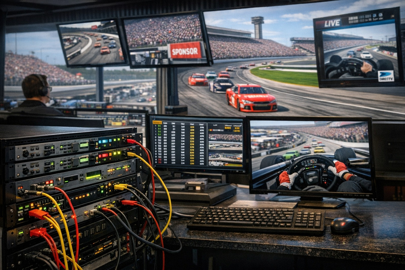 Upgrading Racetrack Video Distribution from Legacy RF Modulators to Hybrid RF + IPTV Architecture