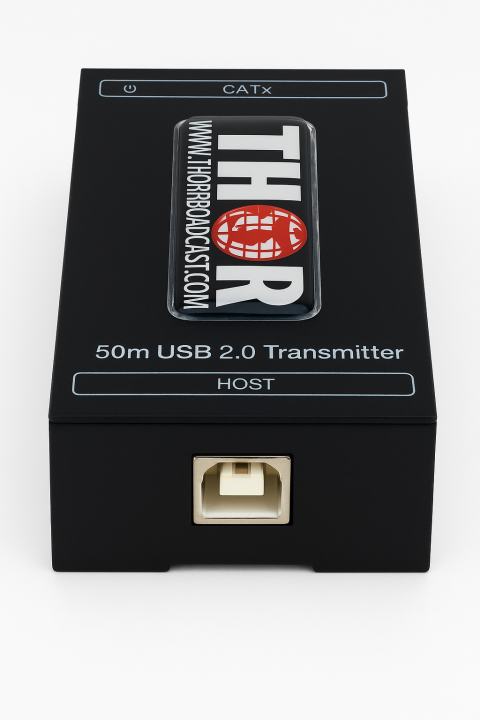 USB 2.0 Over Ethernet Extender ? THOR H-USB-TX / RX | 50m USB Extension ...