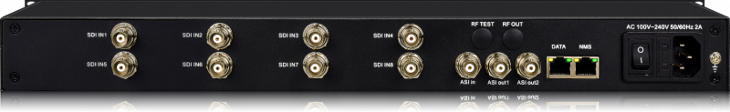 8 HD/SD 3G SDI H.264 Encoder with IP and ASI Ouput - Thor Broadcast