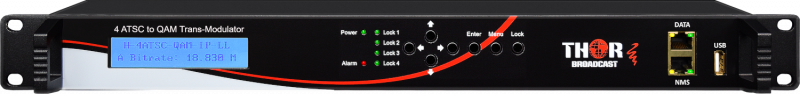 ATSC RF input to CATV QAM transmodulator - Thor Broadcast