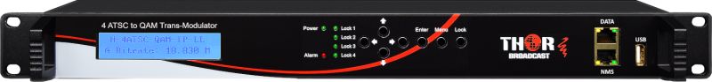 ATSC RF input to CATV QAM transmodulator - Thor Broadcast