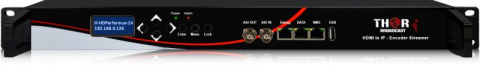 Hdmi to IP Streaming h264 H265 HEVCVideo Encoder Decoder - Thor Broadcast