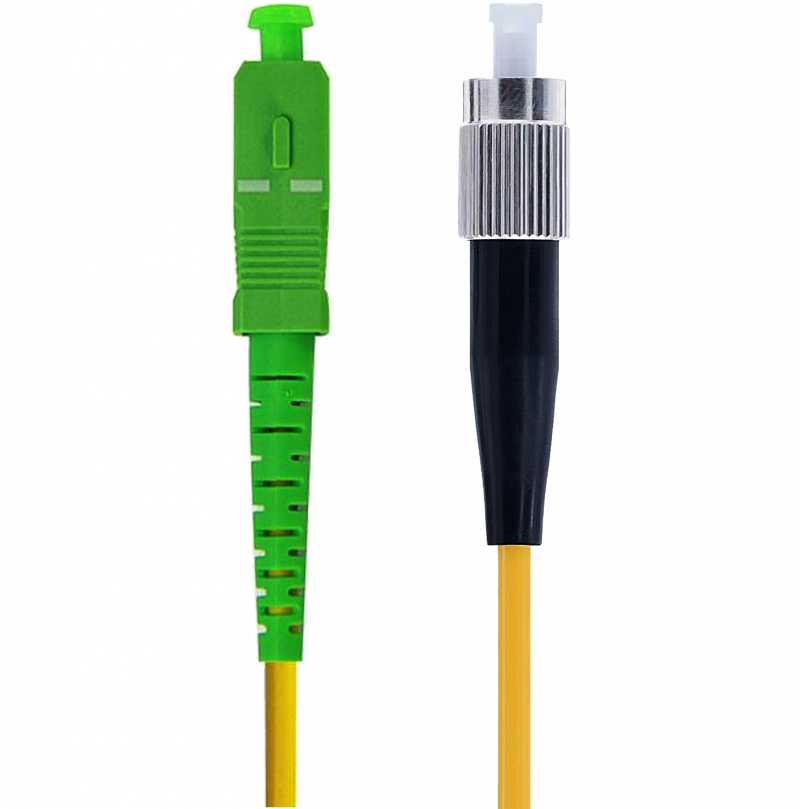 SC-APC to FC-PC 9/125 Singlemode Fiber Patch Cable 1M Jumper Cable 9 ...
