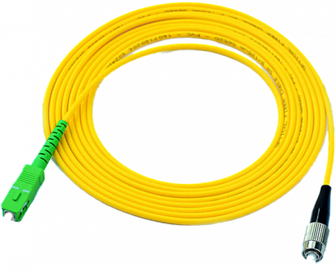 SC-APC to FC-PC 9/125 Singlemode Fiber Patch Cable 1M Jumper Cable 9 ...