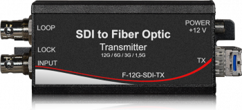 12G 3G HD SD-SDI to fiber 4K transmitter receiver kit