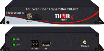 20 GHz over fiber Ku-Band Transmitter Receiver