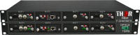 Flexible de Audio y Vídeo Etherent SDI ASI RS de Datos a través de fibra CDWM Multiplexación Sistema de Chasis