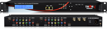 4 HDMI Codificador de Radiodifusión IPTV Streamer y ASI Fuera MPEG2 / H. 264 / AC3/ 1080p / CC