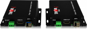 4K HDMI Forward Optical Extender with IR, RS232, or RS485 Return