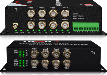 8 Ch Video Over Fiber