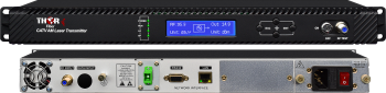 8 mW de potencia RF CATV Largo de la Fibra Tx 45-870 MHz