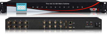 8x8 3G SDI HD/SD-SDI Matrix Switcher copy