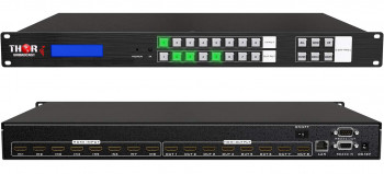 8x8 HDMI Matrix Switch 4K Rack Mount with Web GUI, RS232, IR, LAN Control