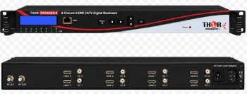 HDMI Modulator | QAM RF Coax Output  - Full HD up to 1080P - 1,4,8 Channel