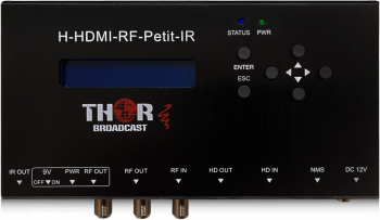 HDMI Modulator with return remote control IR -  Digital Full HD 1080p ATSC, QAM J.83B, DVB-T, ISDB-T over Coax Sale