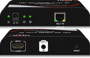 4K HDMI over IP Ethenet Cat6 RJ45 Extender 300feet with IR