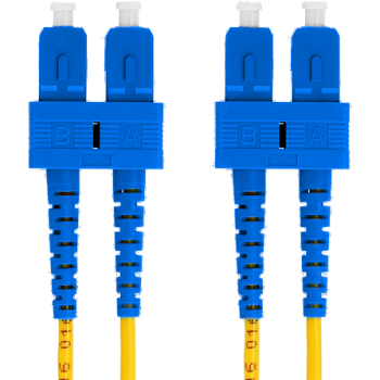 SC/PC to SC/PC Duplex, 3.0mm, Singlemode Patch Cable