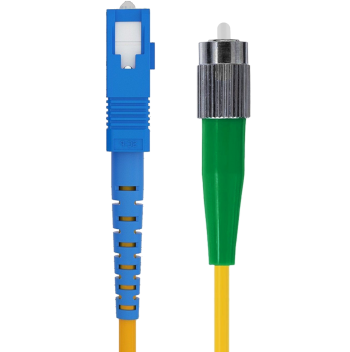 BeMatik Fiber Optic Cable FC/PC auf SC/APC-Duplex Singlemode 9/125 von 1 m OS2 