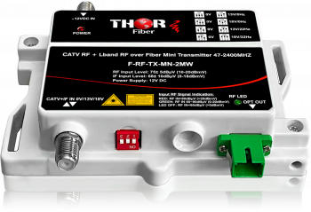 Thor Óptico Mini Transmisor de RF CATV 45-1000Mhz