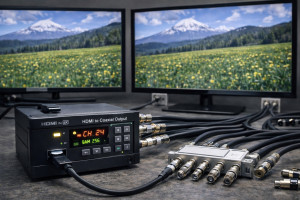 HDMI to Coaxial Cable Splitters