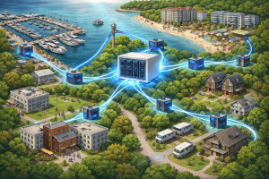 How to Deliver DOCSIS Cable Modem Internet Over Fiber in Marinas, Harbors, Campuses, and Large Properties