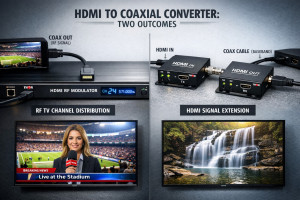 What are the best HDMI to coaxial converters available today? 