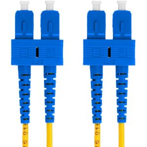 SC a San UPC Fibra Cable de conexión Cable de puente modo único 9/125 dúplex SMF longitud 1 M 