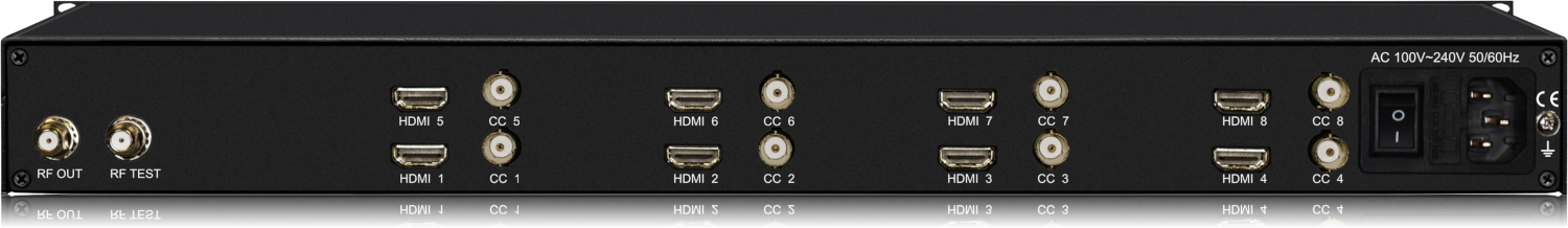 HDMI modulador RF QAM y ATSC- HDCP libre funciona con cualquier fuente de  video hdmi